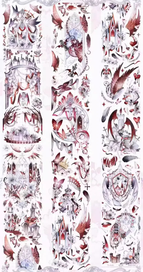 0527-xx studio-6x100cm Shell Luster PET Tape