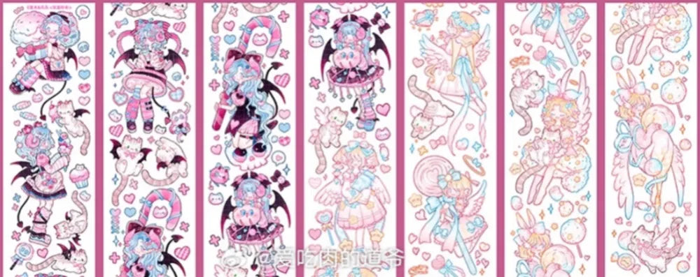 1202-Realheart Studio-6x100cm Shell Luster PET Tape