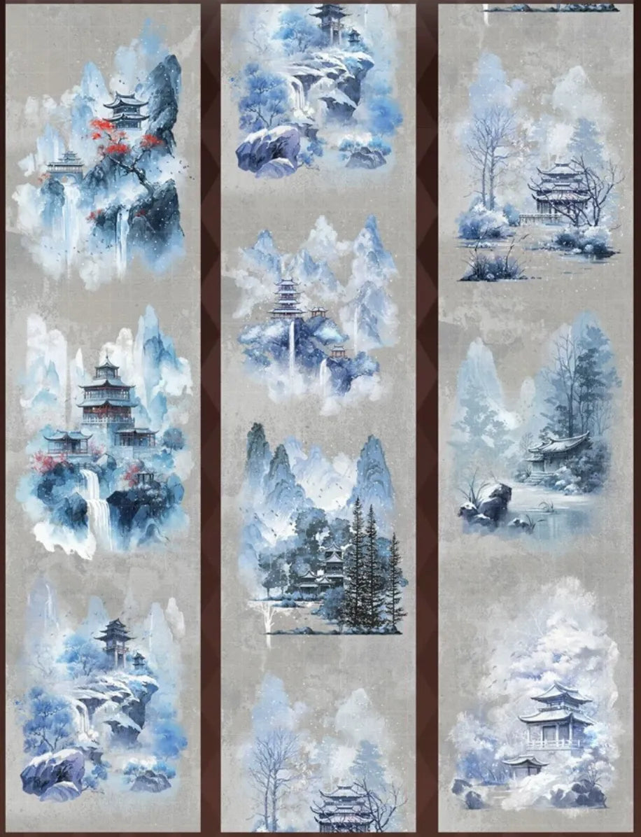 1242-8x85cm Shell Luster PET Tape