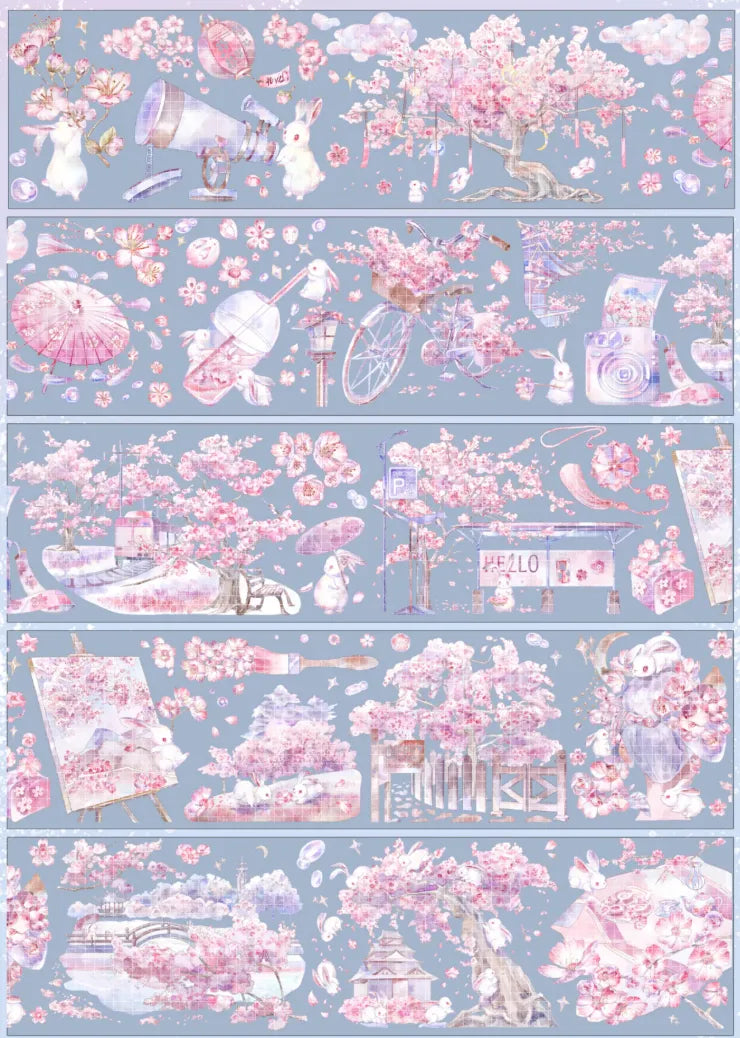 1278-Sleepless Champion Studio-6x100cm Iridescent PET Tape