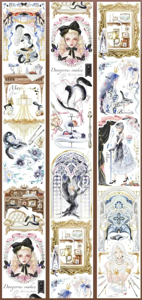 1304-6.3x100cm Shell Luster PET Tape