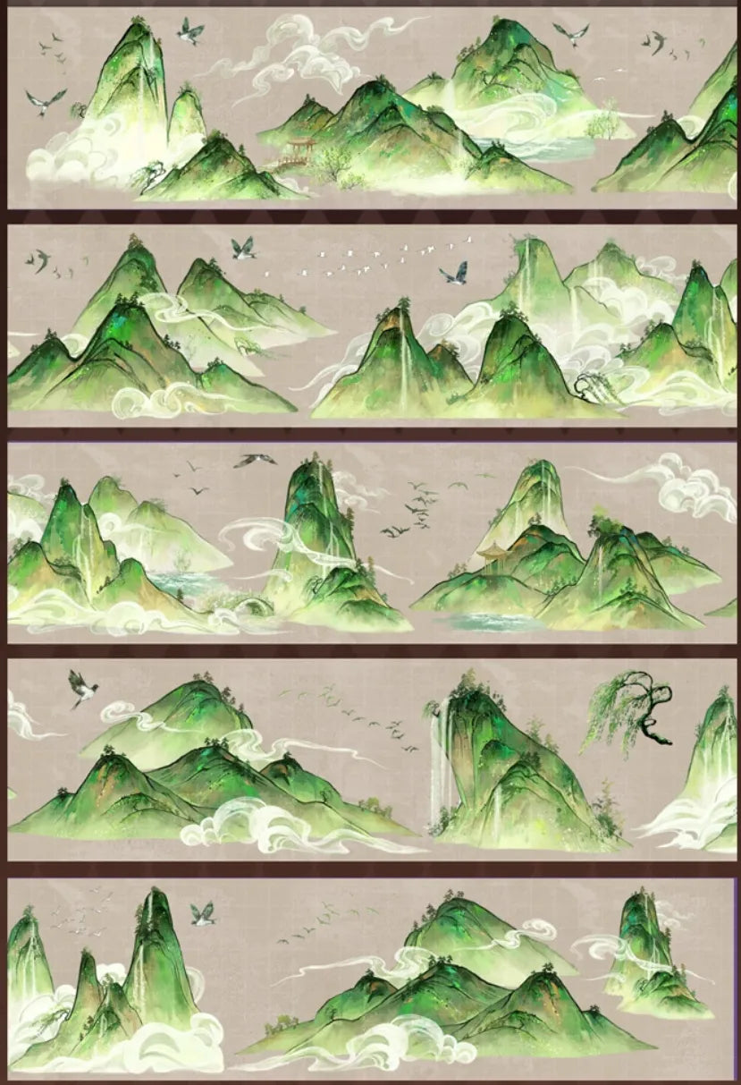 1320-FUGUI LEE Studio-7x100cm Shell Luster PET Tape