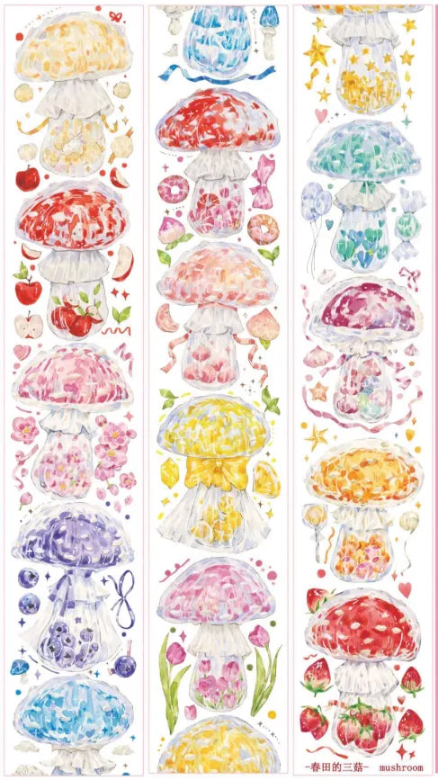 1422-ChunTian Flower Studio-6x100cm Laser PET Tape