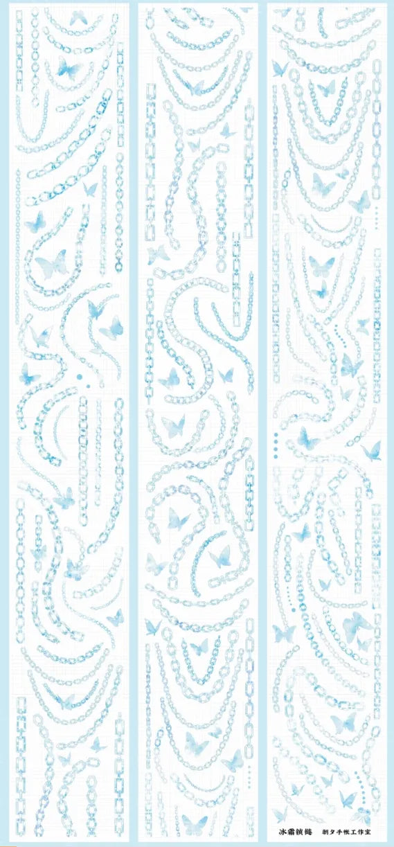 1595-ZHAOXI Studio-6x100cm Shell Luster PET Tape