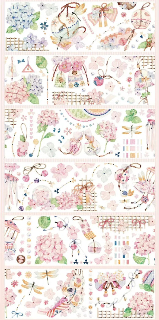 1959-Tournesol Studio-6x100cm Holographic Silver PET Tape