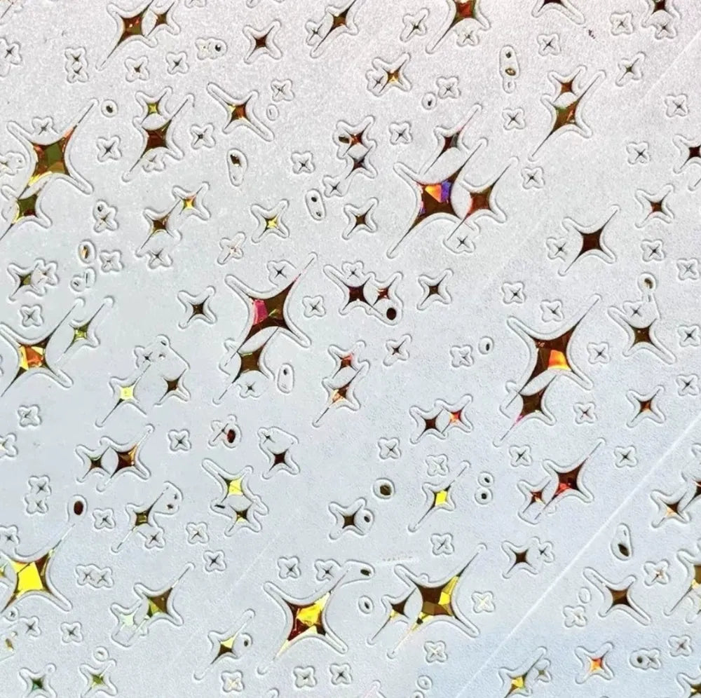 2230-NI CHOU SHA Studio-Pre Cut Gold Shell Luster PET Tape