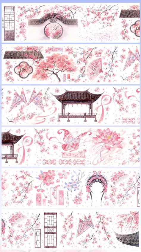 2247-6x100cm Shell Luster PET Tape