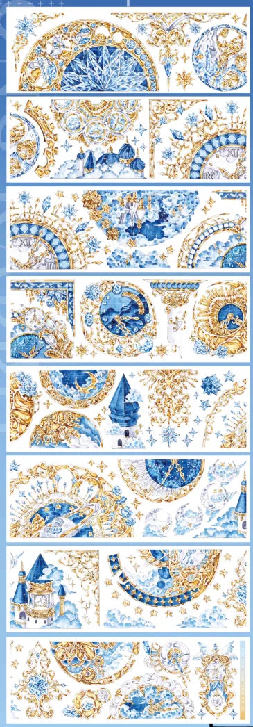 2287-6.5x134cm Shell Luster PET Tape