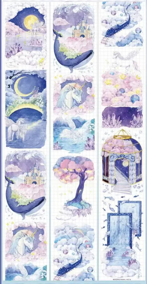 2300-MIAOPAJI Studio-7x100cm Shell Luster PET Tape