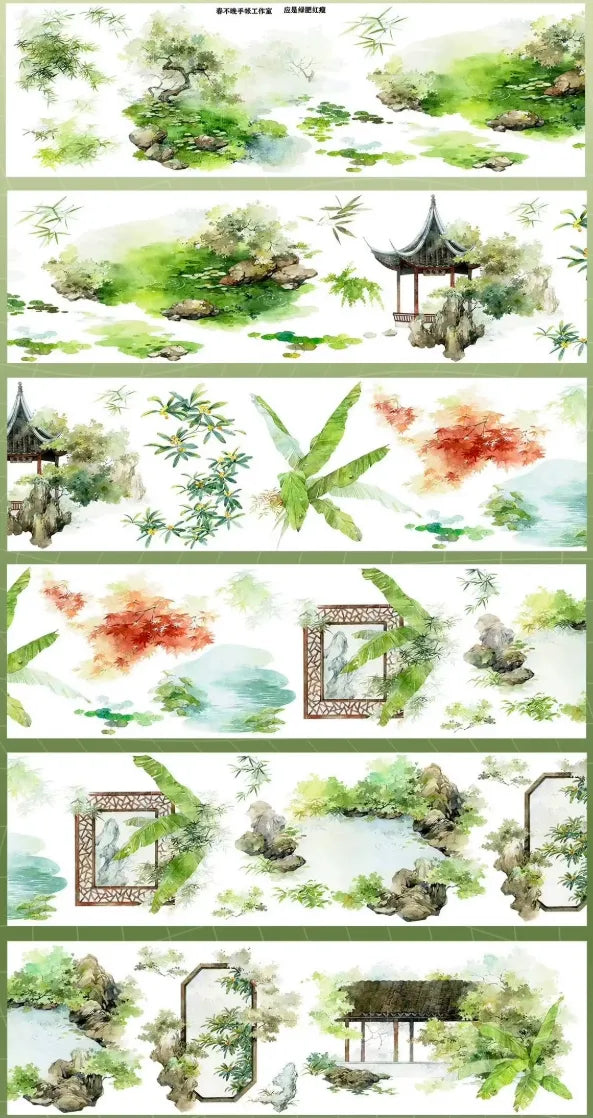 2575-Spring Will Never Be Late Stuido-8x100cm Shell Luster PET Tape