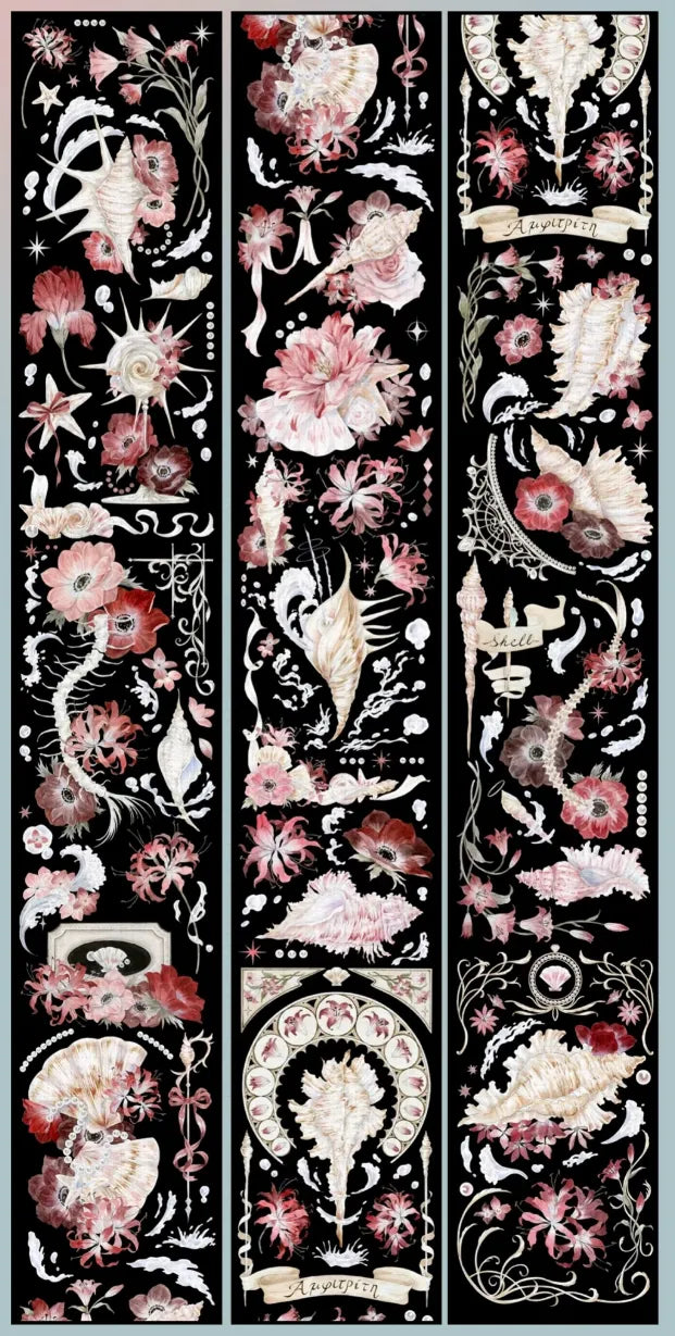 2969-6x100cm Shell Luster PET Tape