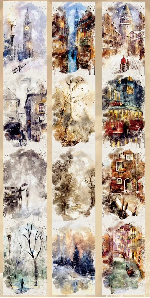 3003-10x200cm Translucent Holographic Silver PET Tape