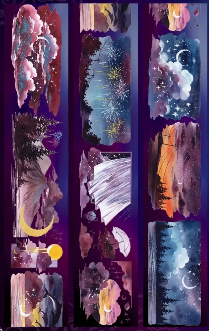 3234-ZHIXINGCHEN Studio-6x100cm Shell Luster PET Tape