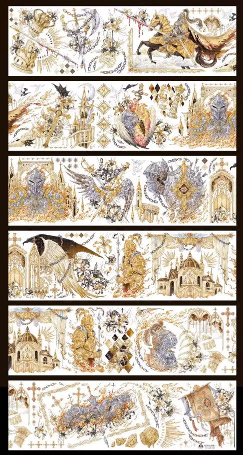 3269-StudioVI Studio-6x100cm Shell Luster PET Tape