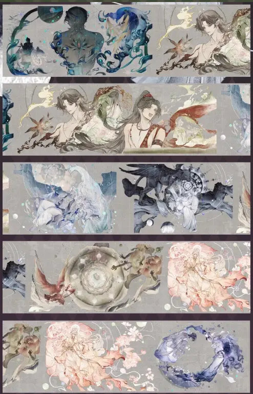 3281-FUGUI LEE Studio-9x115cm Shell Luster PET Tape