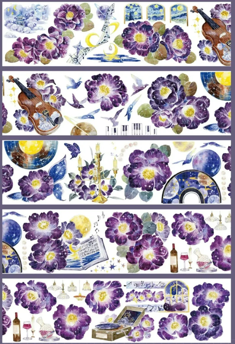 3401-Tournesol Studio-7x100cm Shell Luster PET Tape