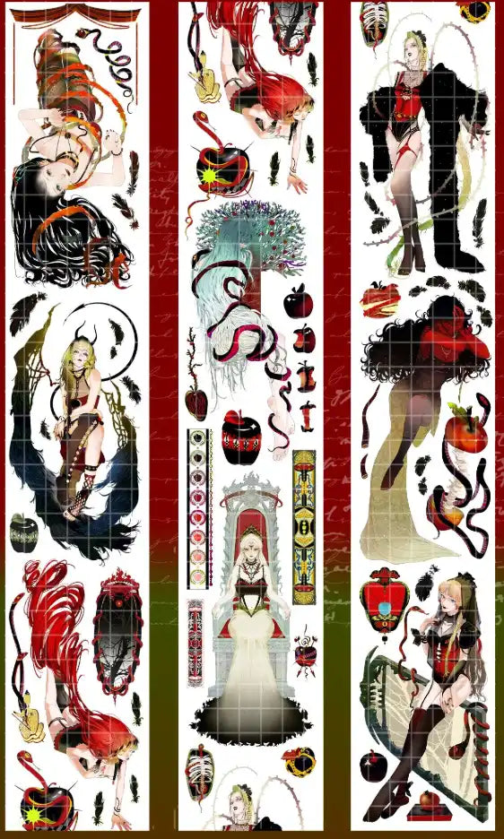 3506-6.5x100cm Aurora Green PET Tape