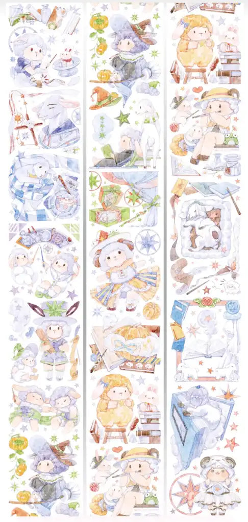 3531-Wild Banana Stuido-6x100cm Shell Luster PET Tape