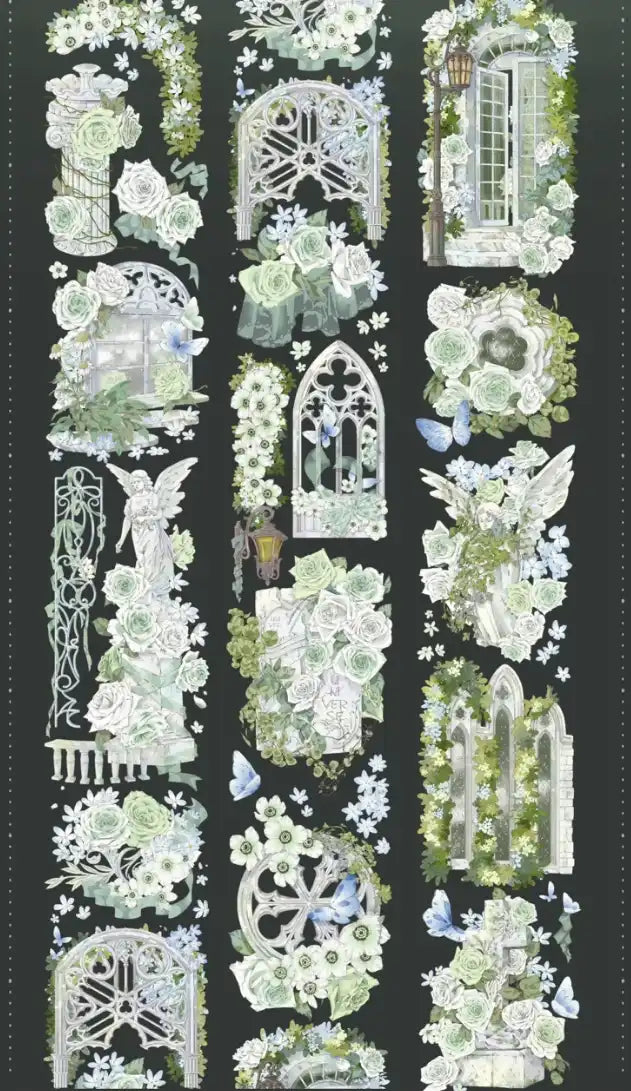 3583-HASISO Studio-6x100cm Shell Luster PET Tape