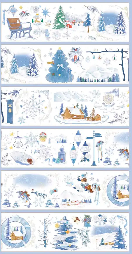 3600-6x100cm Shell Luster PET Tape