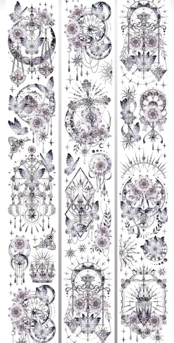 3653-YU GUAGN Studio-6x100cm Shell Luster PET Tape