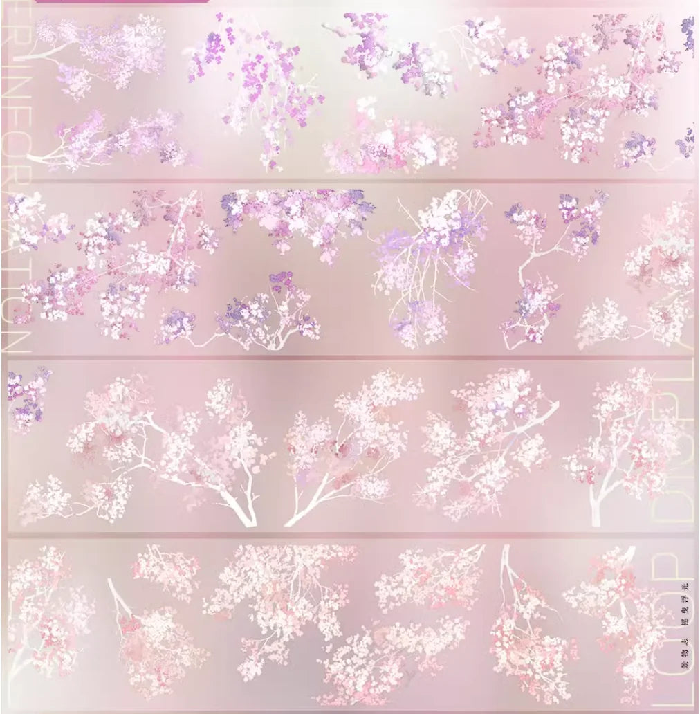 3667-JINGWUZHI Studio-6x80cm Iridescent PET Tape