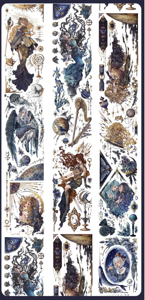 3671-Catmaker's Wild Rose Studio-7x125cm Shell Luster PET Tape