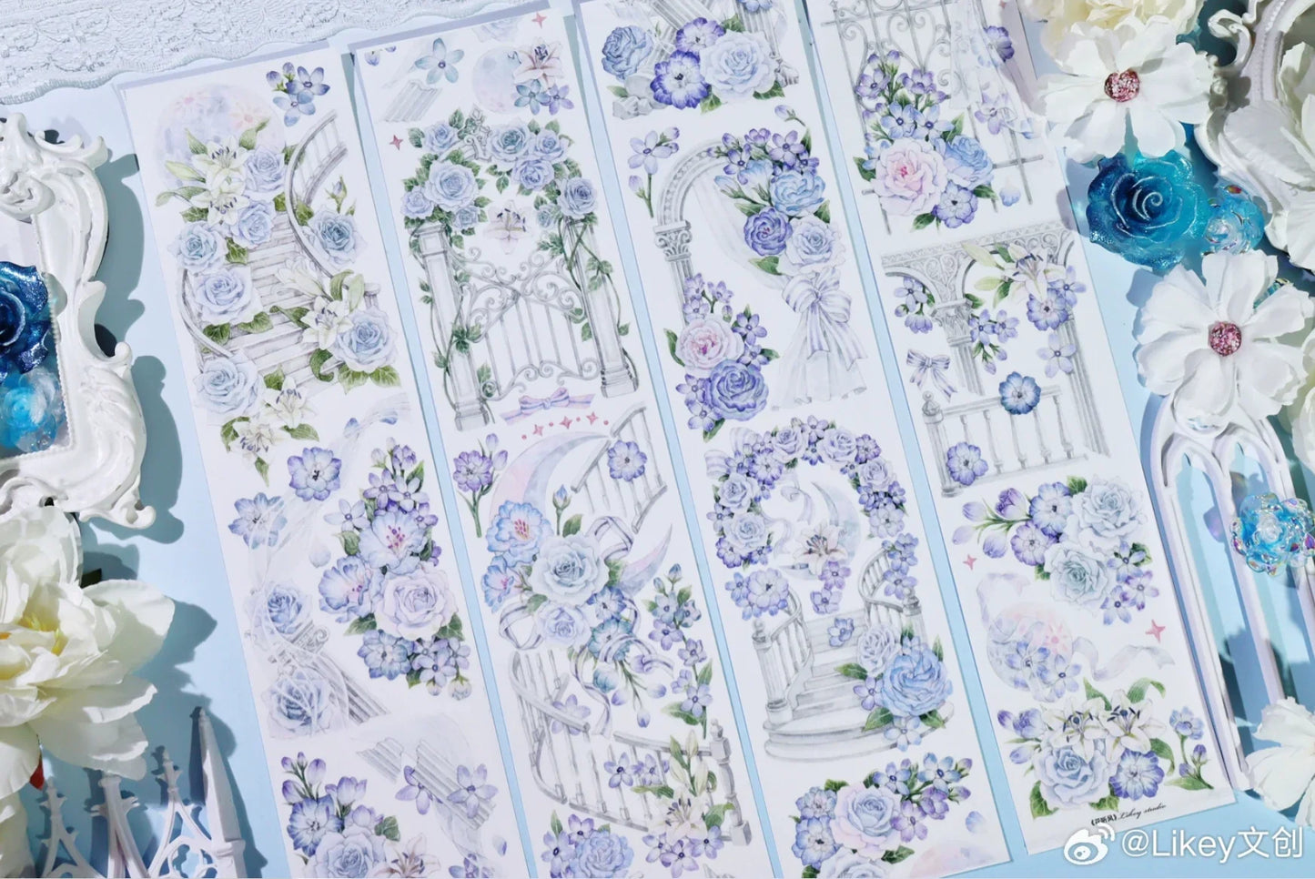 3675-Likey Studio-6x100cm Shell Luster PET Tape