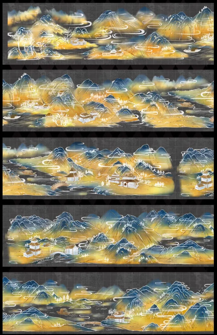 3733-FUGUI LEE Studio-6x100cm Shell Luster PET Tape