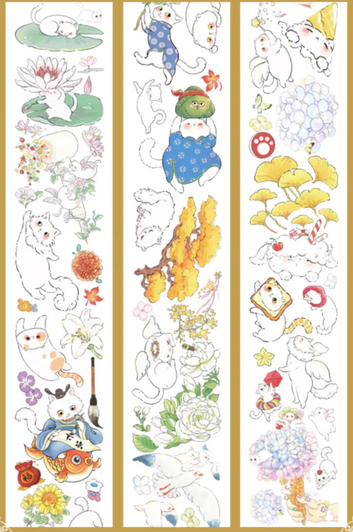 3734-ZHIXINGCHEN Studio-6x100cm Shell Luster PET Tape