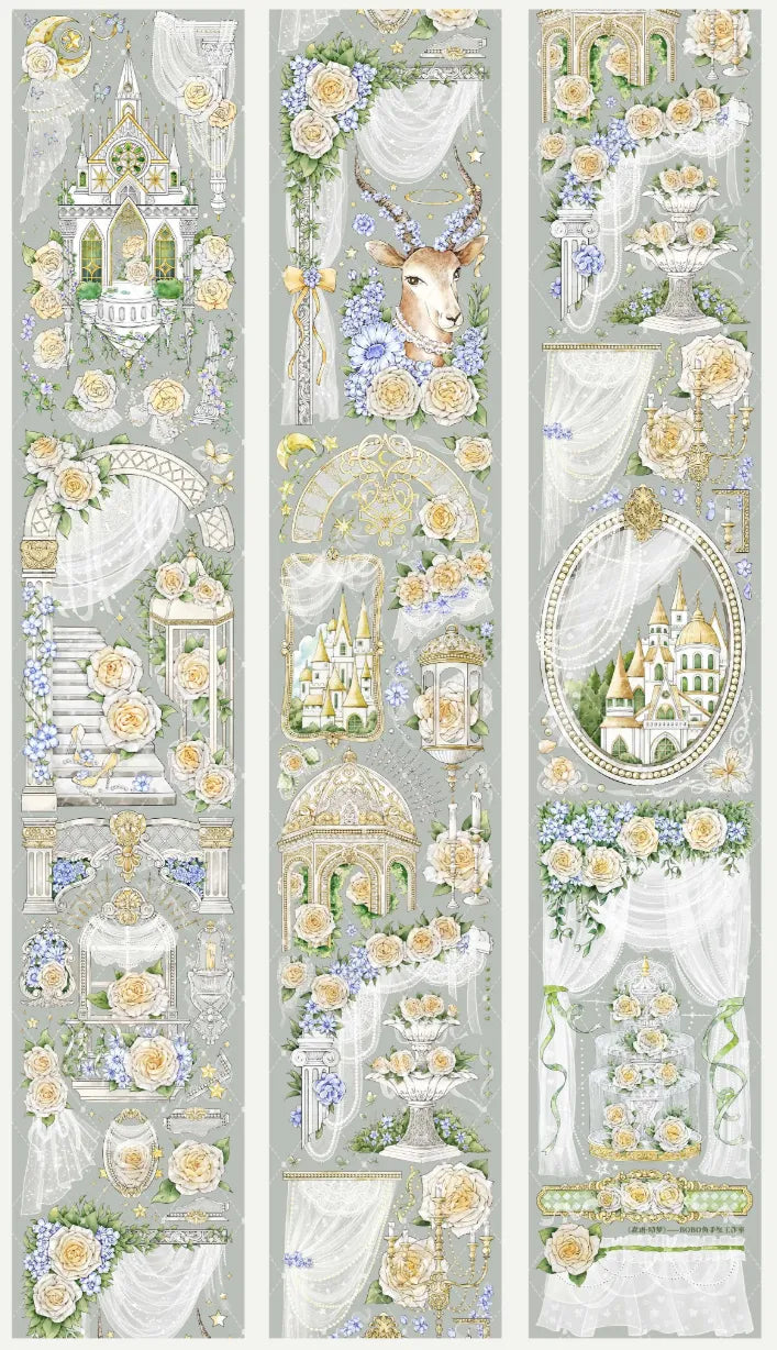 3737-BOBO FISH Studio-7x100cm Shell Luster PET Tape