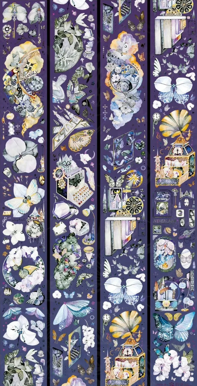 3755-NEVERLAND Studio-6.5x180cm Shell Luster PET Tape