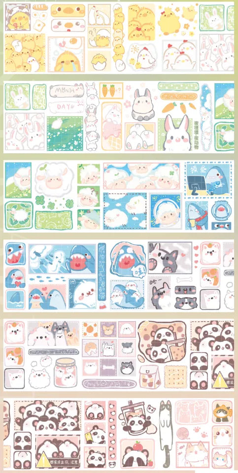 3779-6x100cm Shell Luster PET Tape