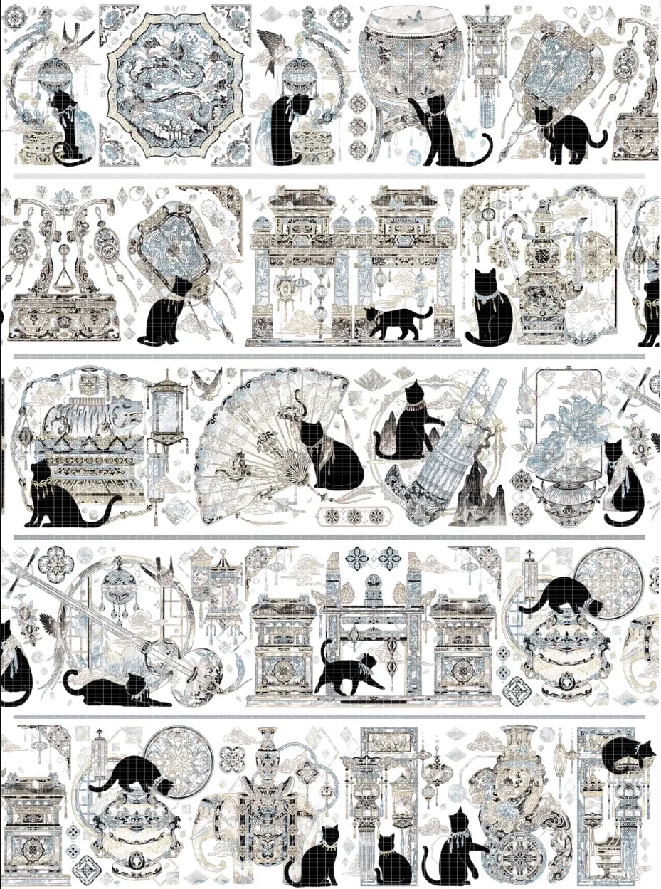 3802-SAMA Studio-7.5x125cm Shell Luster PET Tape