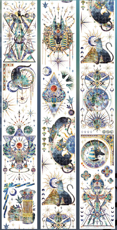 3846-6x100cm Shell Luster PET Tape