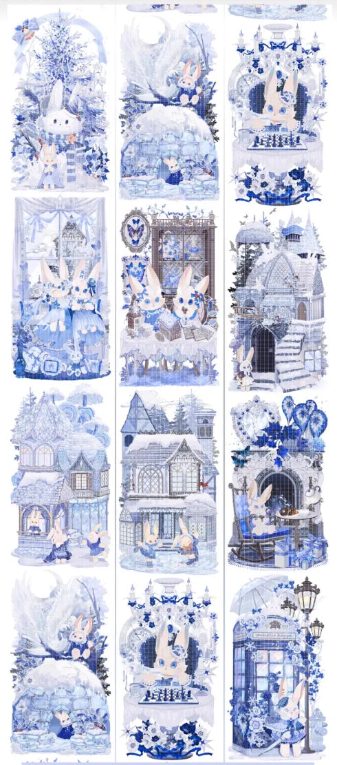 3863-8x130cm Shell Luster PET Tape