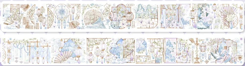 3866-8x138cm Shell Luster PET Tape