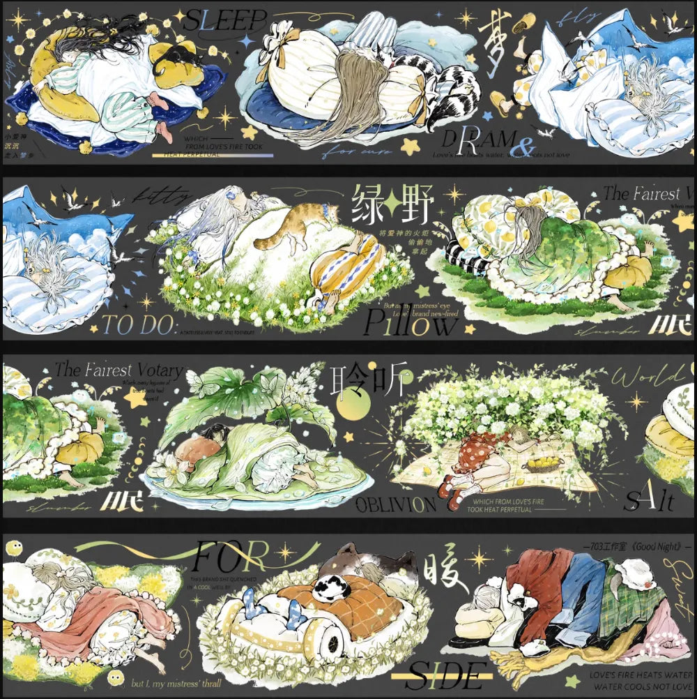 3872-NO.703 Studio-6.5x100cm Shell Luster PET Tape