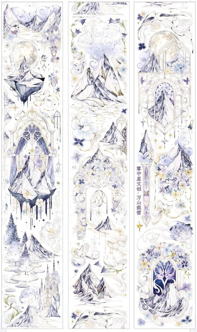 3883-6.5x100cm Shell Luster PET Tape