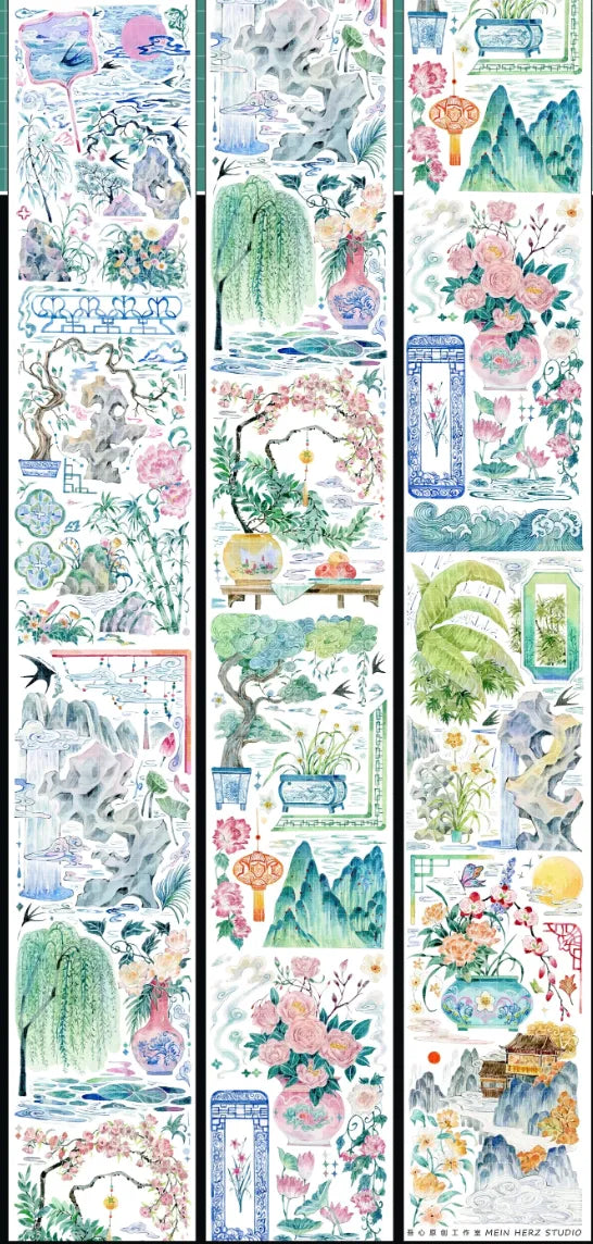 3908-7x100cm Shell Luster PET Tape