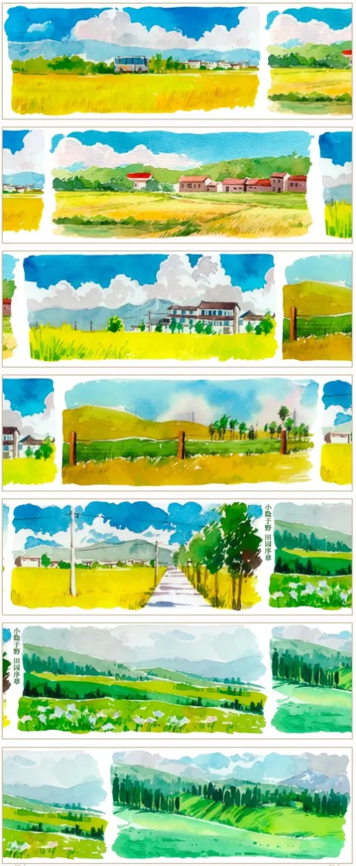 3909-XIAOYINYUYE Studio-6.5x100cm Shell Luster PET Tape