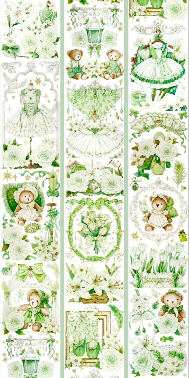 3919-6x100cm Shell Luster PET Tape