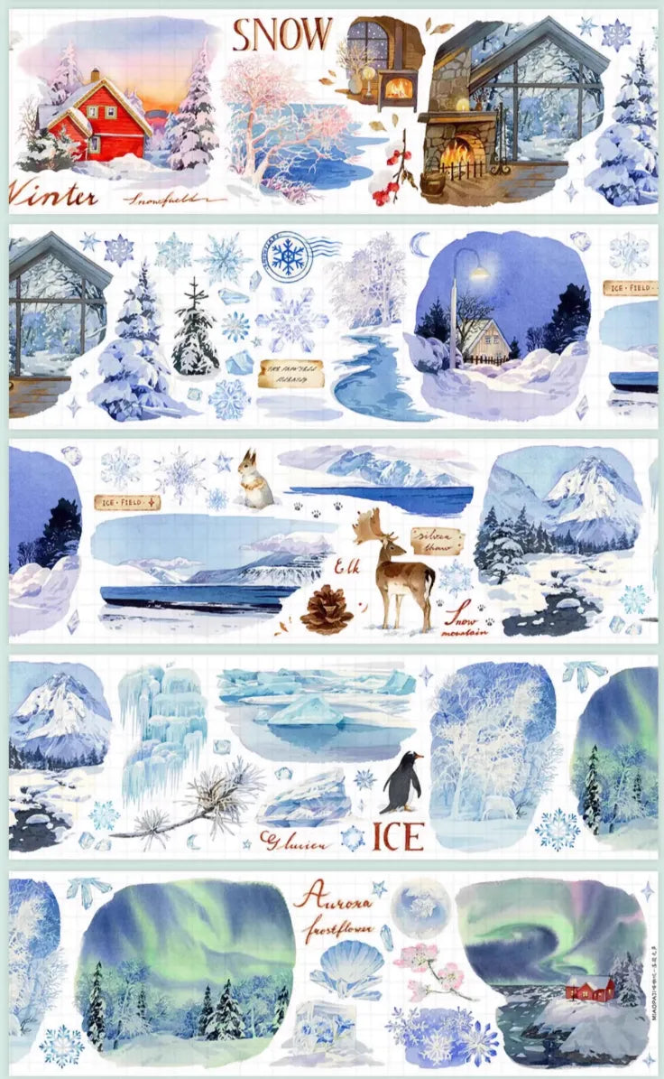 3921-8x125cm Shell Luster PET Tape