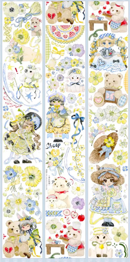 3993-CHARLIE Studio-6x100cm Shell Luster PET Tape