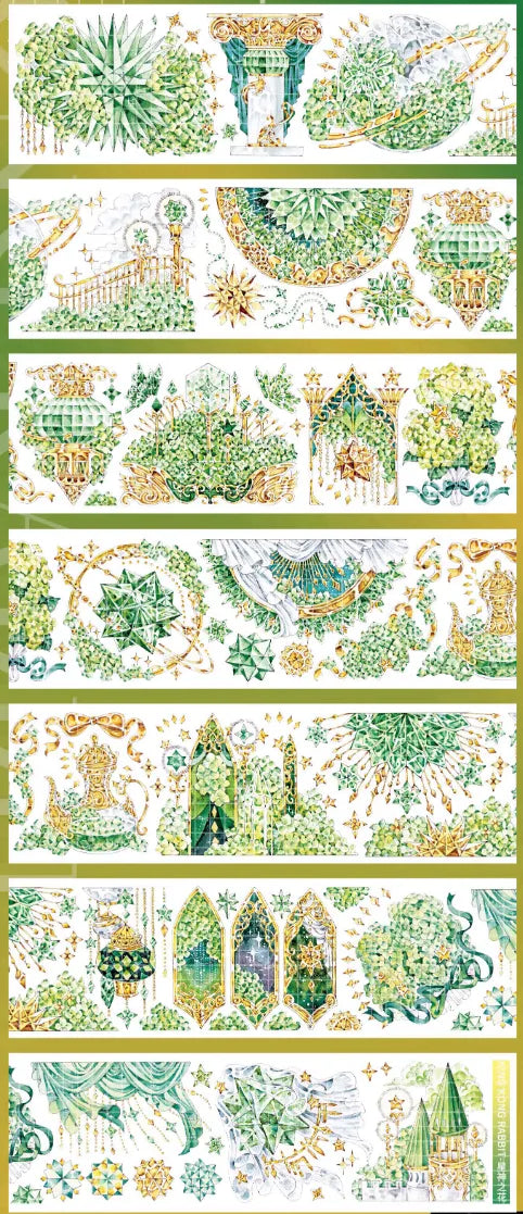 4077-King Kong Rabbit Studio-6.5x129cm Iridescent PET Tape