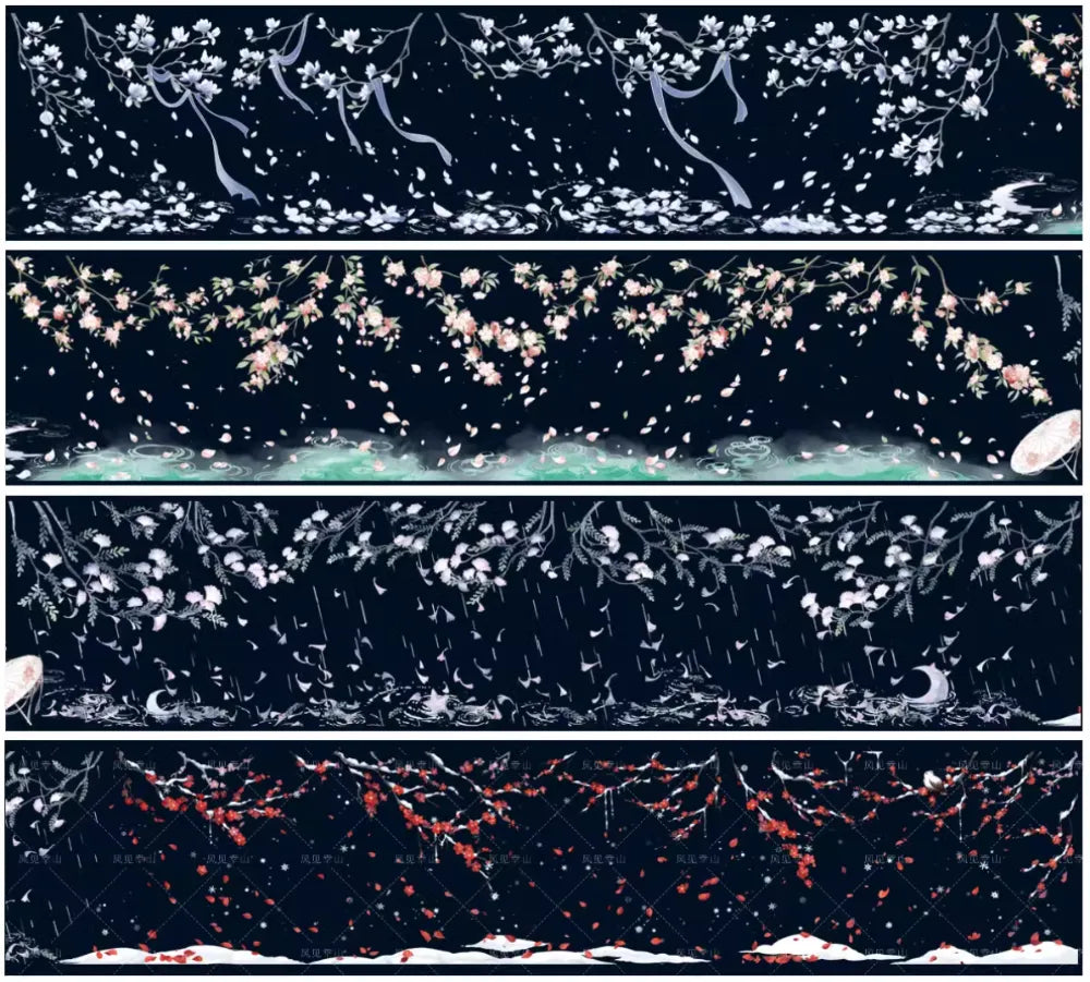 4080-7x125cm Iridescent PET Tape