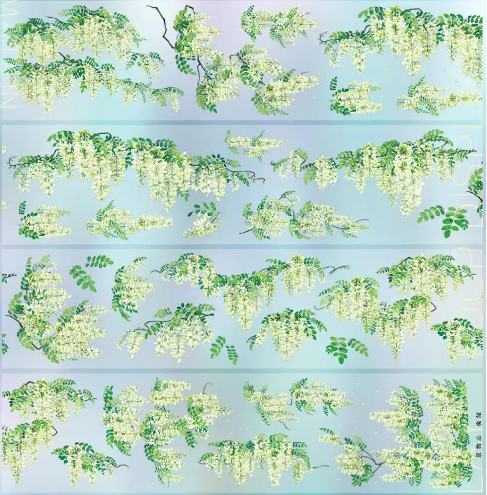 4188-JINGWUZHI Studio-6x82cm Iridescent PET Tape