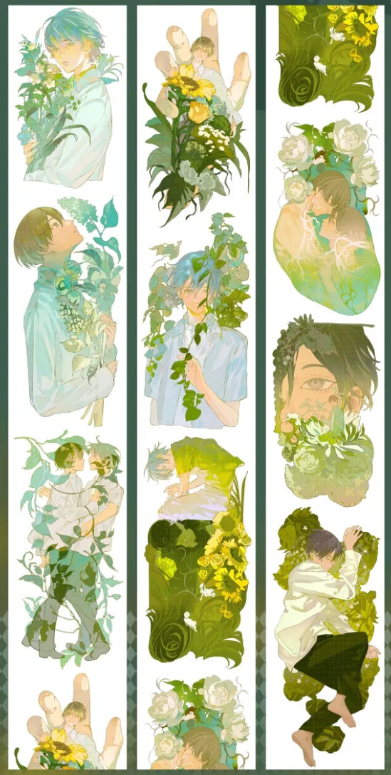 4212-Shine Studio-6x100cm Shell Green PET Tape