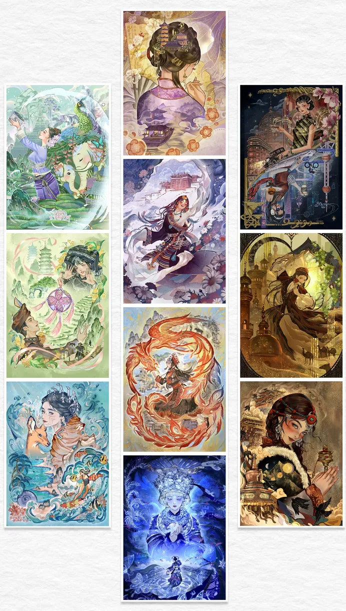 4233-WT Studio-7.2x100cm Gold and Silver Foil Stamping PET Tape