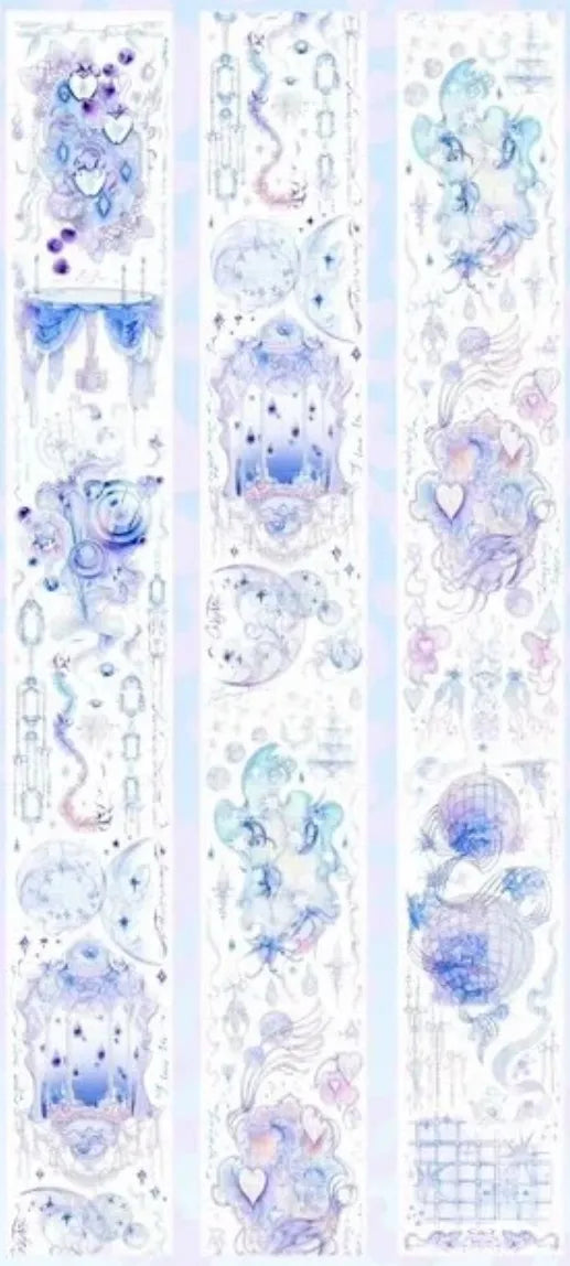 4255-xx studio-6.5x100cm Shell Luster PET Tape